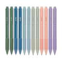 Deli Nusign Gel Pen, Bullet Tip, 0.5mm, Professional Ink, Smooth Writing, Black – Pack of 12 0