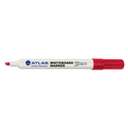 Atlas Permanent Marker, Chisel Tip, Quick Drying, Red – Pack of 12 0