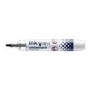 Uni InkView Whiteboard Marker, Bullet Tip, Easy Erasing, Black – Pack of 12 0