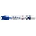 Uni InkView Whiteboard Marker, Bullet Tip, Smooth Writing, Blue 1