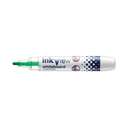 Uni InkView Whiteboard Marker, Chisel Tip, Smooth Flow, Green 0