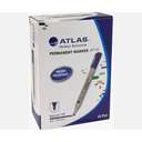 Atlas White Board Marker, Bullet Tip, Quick Drying, Blue – Pack of 12 1