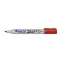 Atlas White Board Marker, Bullet Tip, Smooth Writing, Red – Pack of 12