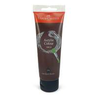 ألوان أكريليك فابر-كاستل، أنبوب (120ml) سريع الجفاف، سهل الاستخدام والمزج، قوام متجانس، تغطية عالية، مثالي للخطوط والعمق لون (Van Dyck Brown)