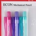 Faber-Castell ECON Mechanical Pencil With Lead Set, 0.7 mm, Triangular Barrel, Strong Hold, Non-Slip, Easy to Refill, Ideal for Technical Task - Set Per Packet 1