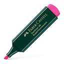 Faber-Castell Textliner 48, Superfluorescent, Chisel Tip, Smooth Flow, Refillable, Highlights Notes, Ideal for School & College Use - Pink 0