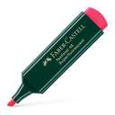 Faber-Castell Textliner 48, Superfluorescent, Chisel Tip, Smooth Flow, Refillable, Highlights Notes, Ideal for School & College Use - Red 0
