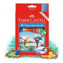 Faber-Castell Water Color Pencils, Parrot Design, Break Resistant, HangTab Box, Washable, Ideal for Kids Craft & Drawing, Assorted - Box of 36 2