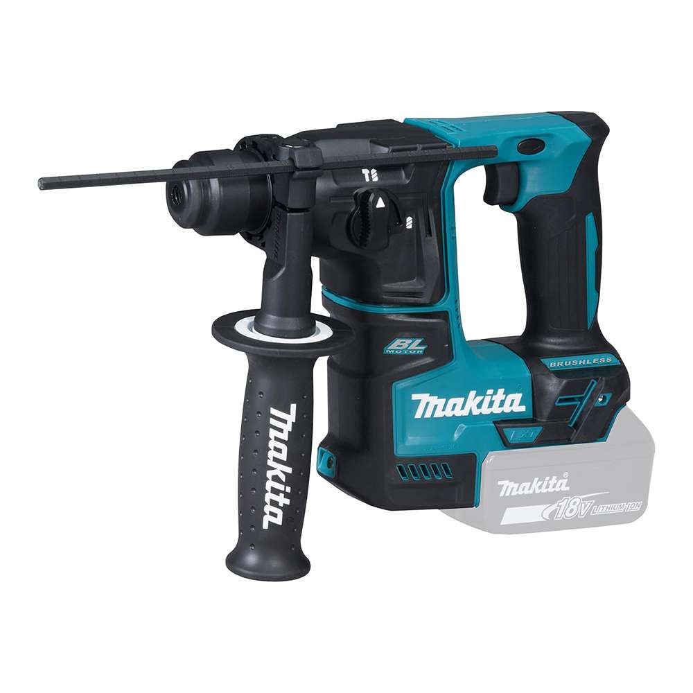 Makita DHR171Z 18V Li-Ion Cordless Sub-Compact Rotary Hammer 17mm 680RPM
