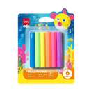 Deli Plasticine Modeling Clay, 70 g, Soft, Reusable, Easy to Knead, Fun & Creativity, Perfect for Kids Crafts - Pack of 6 Colors 0