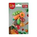 Funbo 3D Eraser, Vegetable-Themed Eraser for School, and Playful Activities, Multicolor – Blister Pack 0