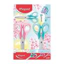 Maped Sensoft 3D Pastel Scissor, 13 cm, Soft Grip for Comfortable Cutting - Assorted Colors - Display Pack of 24 1