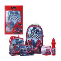 Nomad Kids Primary 5-in-1 Backpack Set, 16", Top Racer, Complete Matching Set for School Essentials - Multicolor