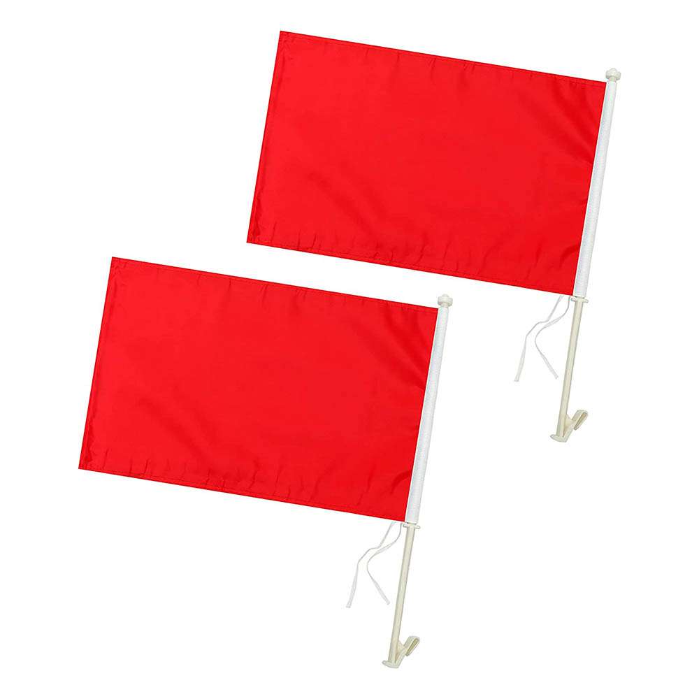 Banksman Safety Flag - Red 1