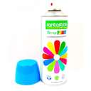 Fantastick Acrylic Spray Paint, 400 ml, Fast-Dry, Indoor & Outdoor Finish, Quick Dry, Smooth Texture, Easy to Use, Ideal for Wall Spray Painting & Craft, Light Blue – Pack of 12 1