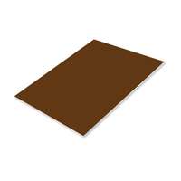 لوح فوم فنبو مقاس (70×100cm) سمك (0.5cm) خفيف الوزن، سهل القص، سطح ورقي أملس، مثالي للتركيب والنماذج وعروض الحرف اليدوية لون (Brown)
