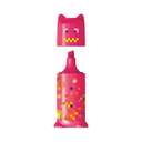Maped Fluo Peps Pixel Party Mini Pocket Highlighters, Cute Characters, Chisel Tip, Fun for Kids, Smooth & Even Flow, Ideal for School & Crafts Use, Assorted - Pack of 4 1