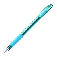 Pentel Feel-It Ballpoint Pen, 0.7 mm Fine, Smooth Low-Viscosity, Slim Barrel, Comfortable Grip, Ideal for Title, Headings & Notes - Sky Blue