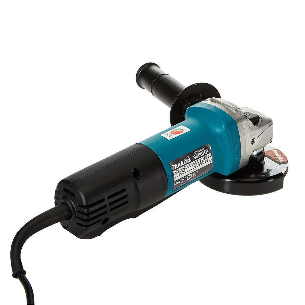 Makita 9556HPG 100mm Angle Grinder with Paddle Switch 0