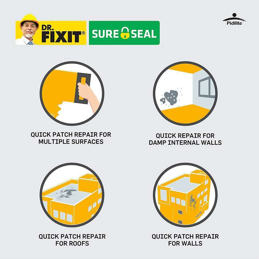 Dr. Fixit Sureseal Waterproof Coating 5Kg 6