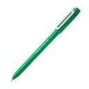 Pentel iZee Ballpoint Pen, 1.0 mm Medium, Low-Viscosity Ink, Smooth & Clean, Honeycomb Grip, Metal Clip, Ideal for Everyday Writing, Green – Pack of 12 0