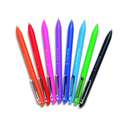 Pentel iZee Retractable Ballpoint Pen, 0.7 mm Fine, Low-Viscosity Ink, Smooth & Clean, Honeycomb Grip, Metal Clip, Ideal for Everyday Writing - Pink 1
