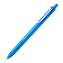Pentel iZee Retractable Ballpoint Pen, 1.0 mm Medium, Low-Viscosity Ink, Smooth & Clean, Honeycomb Grip, Metal Clip, Ideal for Everyday Writing, Sky Blue – Pack of 12 0