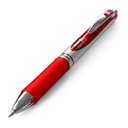 Pentel EnerGel RTX Retractable Gel Pen, 0.7 mm, Quick-Dry Hybrid Ink, Smooth & Clean, Latex-Free Grip, Ideal for Office Use, Red – Pack of 12 4