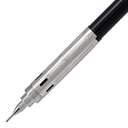Pentel Graph Mechanical Pencil, 0.7 mm, Fixed Sleeve, Balanced Metal Feel, Smooth & Durable Lines, Dark Strokes, Ideal for Technical Task - Black Barrel 3