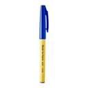 Pentel Fabric Markers, Fine Bullet, Wash-Resistant, Smooth Flow, Comfortable Grip, Ideal for Drawing on Fabric, Blue – Pack of 12 1