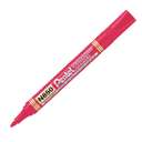 Pentel Permanent Marker, Bullet Tip, Low-Odour Ink, Multisurface, Smooth Writing, Anti-Roll Cap, Ideal for Marking & Labelling – Red 0