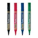 Pentel N860 Permanent Markers, Chisel Tip, Smooth Flow, Long-Write, Quick Dry, Smudge Free, Ideal for Labelling & Marking, Green - Pack of 12 4