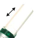 Pentel Maxiflo Whiteboard Marker Slim, Chisel Tip, Comfortable Grip, Low-Odour, Smooth Flow, Ideal for School & Office Use - Green 2