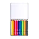 Staedtler Coloring Pencils, Soft Leads, Classic Hex Barrel, Smooth Flow, Rich Texture, Comfortable Grip, Ideal for Everyday Drawing & Colouring, Assorted - Pack of 24 Colors 1