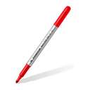 Staedtler Noris Club Double-Ended Fibre Tip Pens, 2 Tips, Washable Ink, Fine & Broad Lines, Durable Nibs, Ideal for School & Home Use, Assorted - Pack of 10 Pens 1