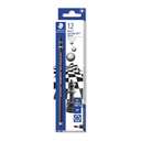 Staedtler Mars Lumograph Graphite Pencils, 8B, Deep Matte Blacks, Smooth Laydown, Artist Grade, Ideal for Drawing & Sketching - Black 0