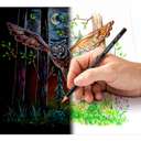 Staedtler Super Soft Coloring Pencils, Bright on Light & Dark Paper, Smooth Blend, Comfortable Grip, Great Texture, Ideal for Sketching & Drawing, Assorted - Pack of 12 Colors 1
