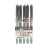 Uni-ball Eye Fine Rollerball Pen Wallet, 0.7 mm, Waterproof Pigment, Smooth Uni-Flow, Comfortable Grip, Ideal for Notes & Color Coding, Assorted Colors – Pack of 5