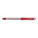 Uni-ball Lakubo Ballpoint Pen, 1.0 mm, Smooth Oil-Based, Low-Smear, Slim Barrel, Ideal for Daily Notes, Red – Pack of 12 1