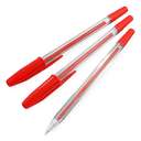 Uni-ball SA-S Stick Ballpoint Pen, 0.7 mm Fine, Smooth Oil-Based, Quick-Dry, Classic Barrel, Ideal for Bulk Writing & Checkouts, Red – Pack of 12 3