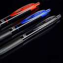 Uni-ball Signo 307 Retractable Gel Pen, 0.7 mm, Quick-Dry Pigment, Smooth Writing, Smudge-Resistant, Textured Grip, Ideal for Speedy Notes - Blue 3