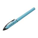 Uni-ball AIR Micro-EL Rollerball, 0.5 mm, Air-Tip Technology, Ultra-Smooth, Quick-Dry, Ideal for Letters & Notes - Fancy Light Blue Barrel / Blue Ink 0
