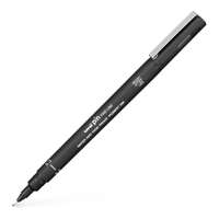 Uni Pin Fine Line Drawing Pen, 0.3 mm, Archival Pigment, Water-Resistant, Low-Bleed, Ideal for Diagrams & Notes - Black