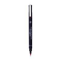 Uni Pin Fine Line Drawing Pen, 0.3 mm, Archival Pigment, Water-Resistant, Low-Bleed, Textured Grip, Ideal for Diagrams & Lettering, Red – Pack of 12