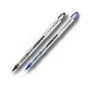 Uni-ball Vision Elite Rollerball Pen, 0.8 mm, Super Ink Tamper-Resistant, Airplane-Safe, Smooth Flow, Ideal for Travel & Signatures - Blue/Black 0