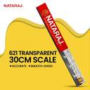 Nataraj Deluxe Ruler, 30cm – Premium Transparent Scale 4