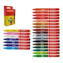 Nataraj Wax Crayons, 24 Colours, Standard Pack 0