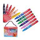 Nataraj Super Jumbo Wax Crayons, 12mm, 12 Colours, Extra Thick for Kids 0
