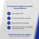 Brother Ink Cartridge, 550 Pages, Standard Yield, Black 4