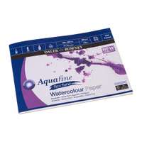 Daler Rowney Aquafine Watercolour Pad, 12x9”, 300gsm, 12 Sheets, Cold Pressed Texture for Professional Washes